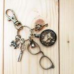 Charm Keychain, Glasses and..