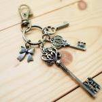 Charm Keychain, Romantic Ke..