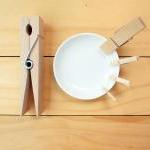 20 Clothespins, wood clip, ..