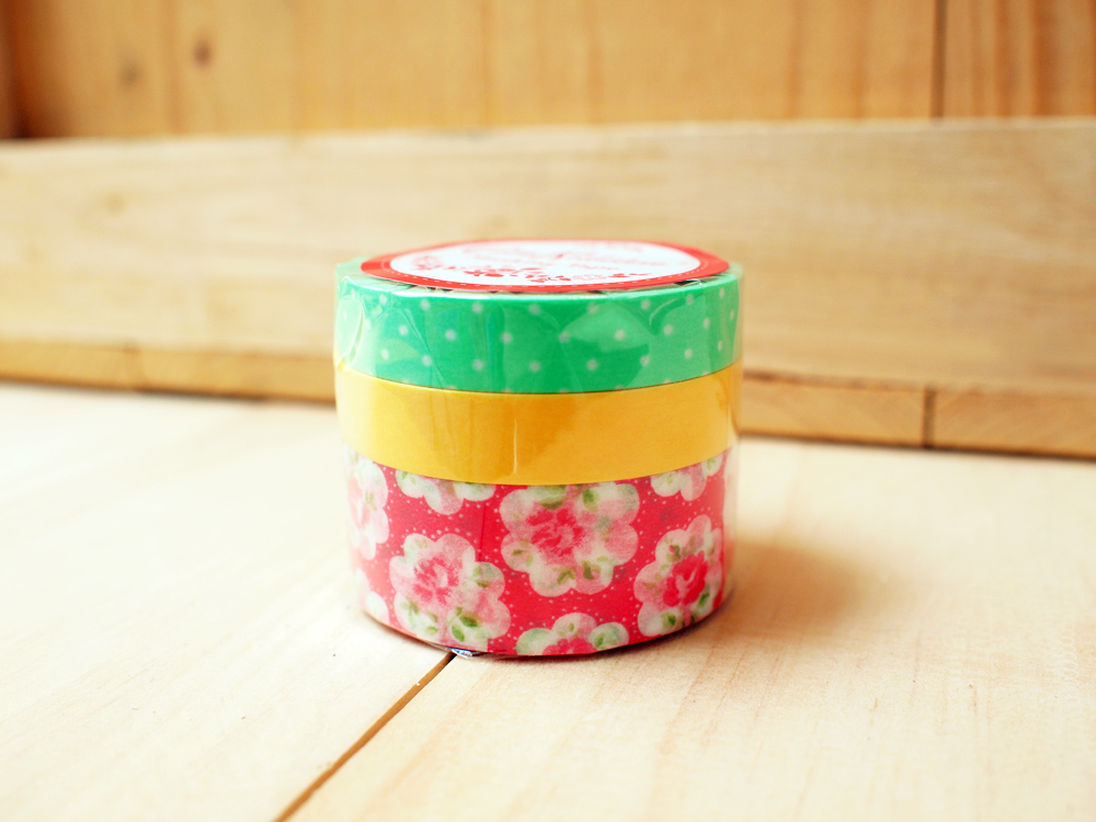Cath Kidston, Japanese masking tape, Red flower