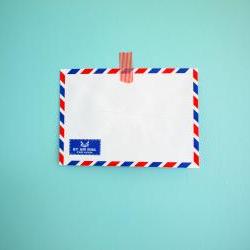 Airmail Envelope, set of 20, BY AIR MAIL PAR AVION