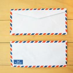 Airmail Envelope, set of 20, Airplane